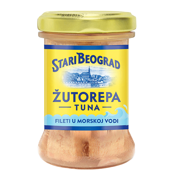 Žutorepa tuna - Fileti u morskoj vodi