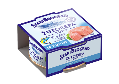 Žutorepa tuna naturale 160 g